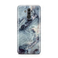 Faux Marble Blue Grey Huawei Mate 20 Lite
