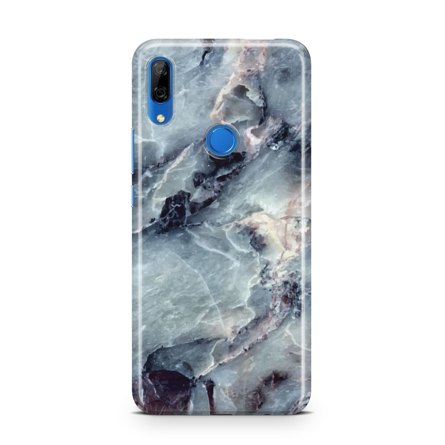 Faux Marble Blue Grey Huawei P Smart Z