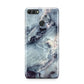 Faux Marble Blue Grey Huawei Y9 2018