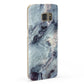 Faux Marble Blue Grey Samsung Galaxy Case Fourty Five Degrees