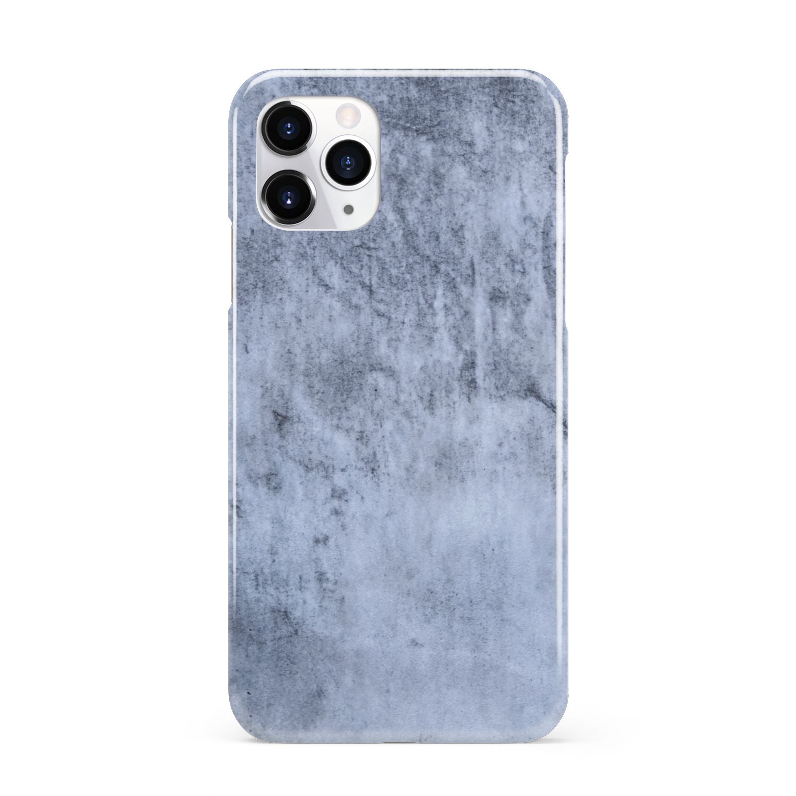 Faux Marble Dark Grey iPhone 11 Pro 3D Snap Case