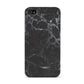 Faux Marble Effect Black Apple iPhone 4s Case