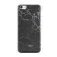 Faux Marble Effect Black Apple iPhone 5c Case