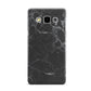 Faux Marble Effect Black Samsung Galaxy A5 Case