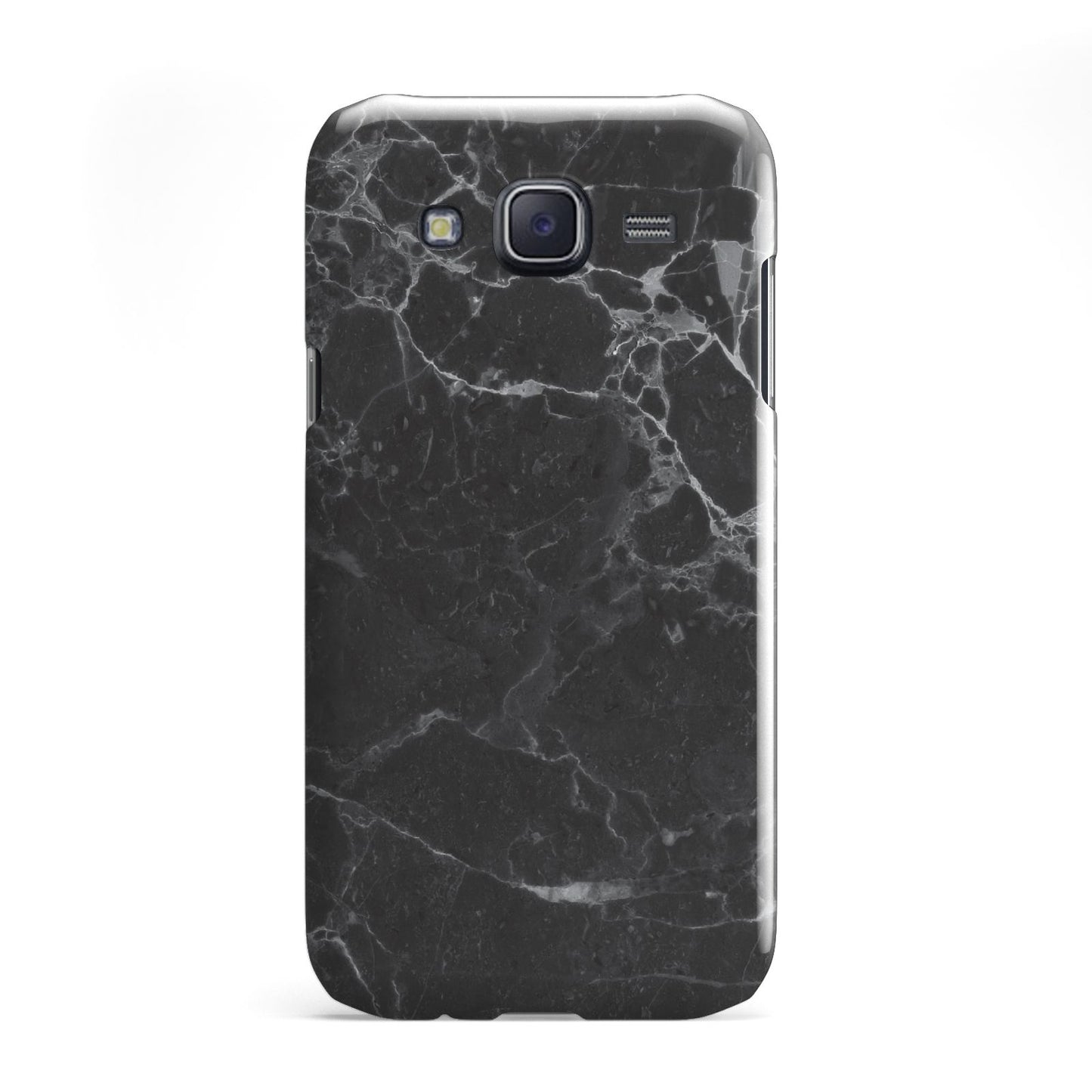 Faux Marble Effect Black Samsung Galaxy J5 Case