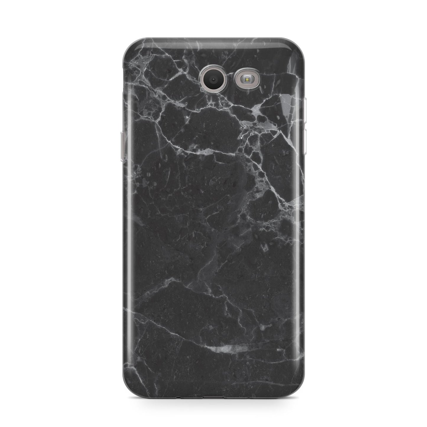 Faux Marble Effect Black Samsung Galaxy J7 2017 Case