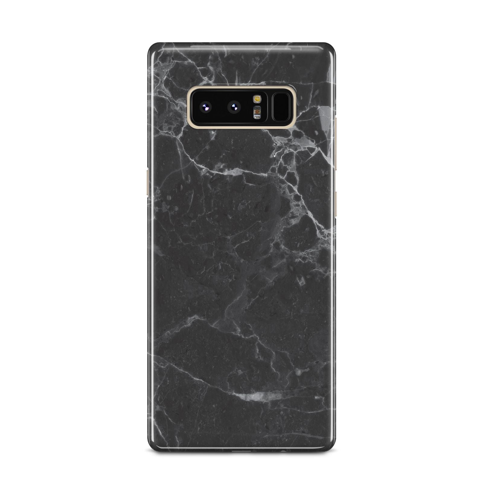 Faux Marble Effect Black Samsung Galaxy Note 8 Case