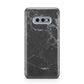 Faux Marble Effect Black Samsung Galaxy S10E Case