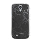 Faux Marble Effect Black Samsung Galaxy S4 Case