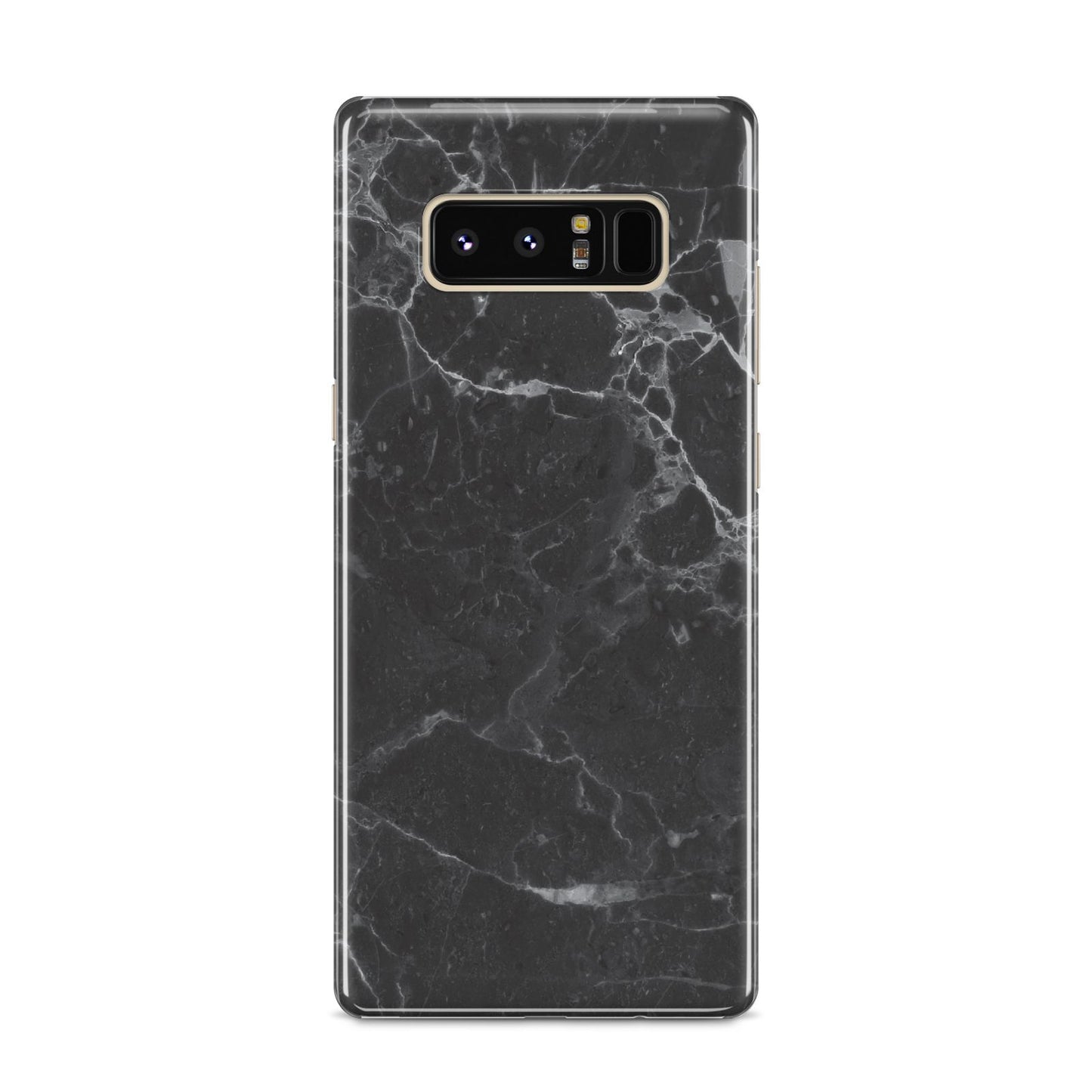 Faux Marble Effect Black Samsung Galaxy S8 Case