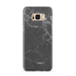 Faux Marble Effect Black Samsung Galaxy S8 Plus Case