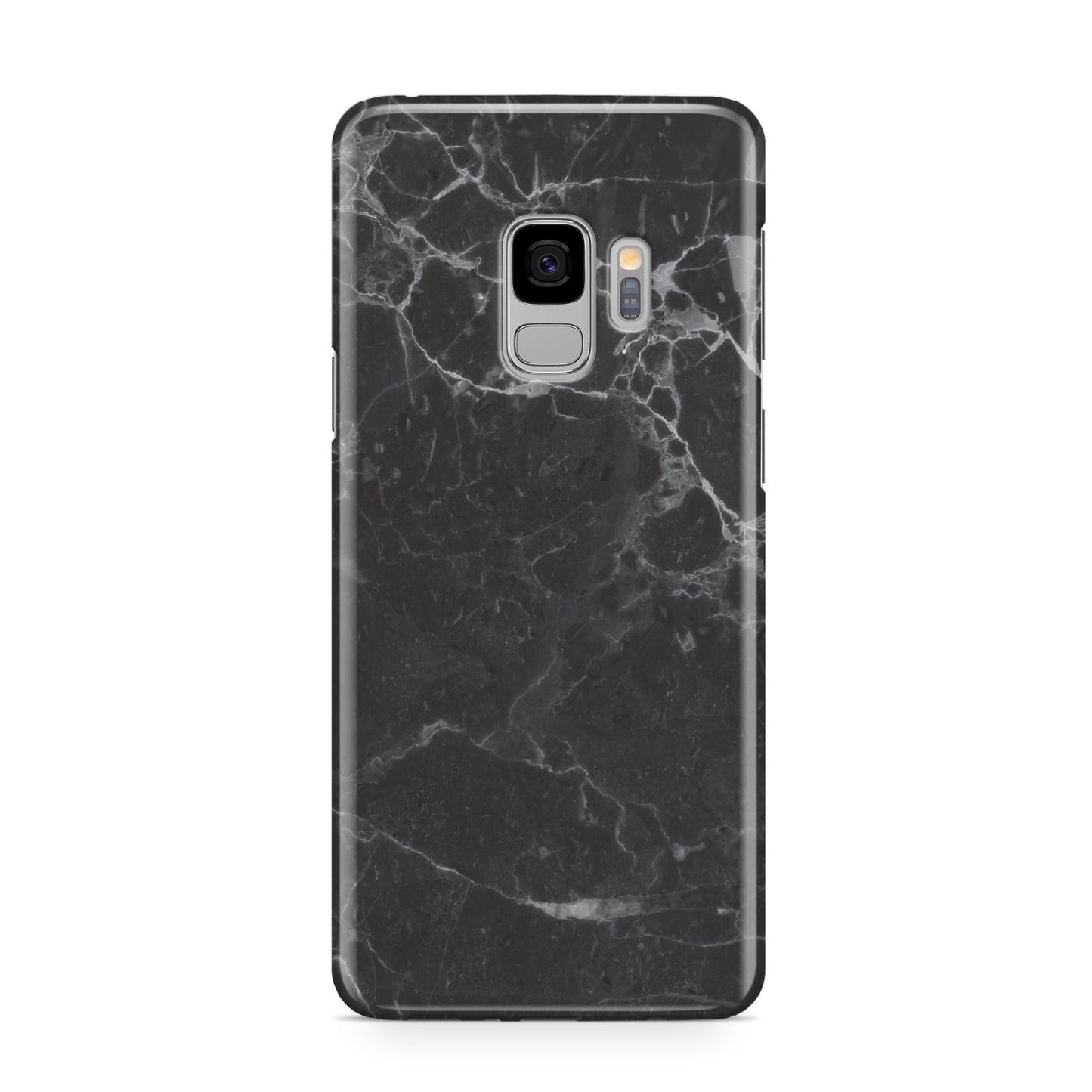 Faux Marble Effect Black Samsung Galaxy S9 Case