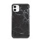 Faux Marble Effect Black iPhone 11 3D Tough Case