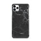 Faux Marble Effect Black iPhone 11 Pro Max 3D Snap Case