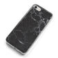 Faux Marble Effect Black iPhone 8 Bumper Case on Silver iPhone Alternative Image