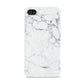Faux Marble Effect Grey White Apple iPhone 4s Case