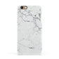 Faux Marble Effect Grey White Apple iPhone 6 3D Snap Case