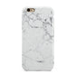 Faux Marble Effect Grey White Apple iPhone 6 3D Tough Case