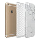 Faux Marble Effect Grey White Apple iPhone 6 Plus 3D Tough Case Expand Detail Image