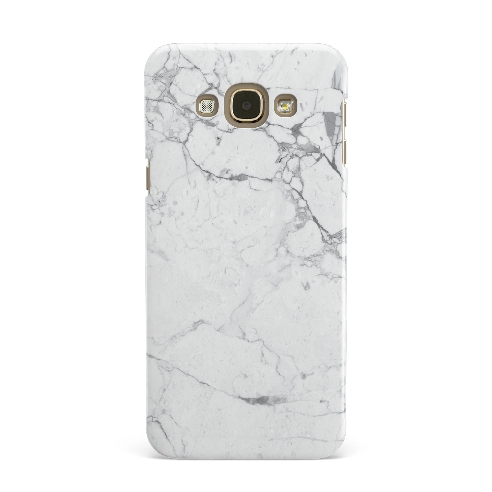 Faux Marble Effect Grey White Samsung Galaxy A8 Case