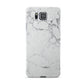 Faux Marble Effect Grey White Samsung Galaxy Alpha Case