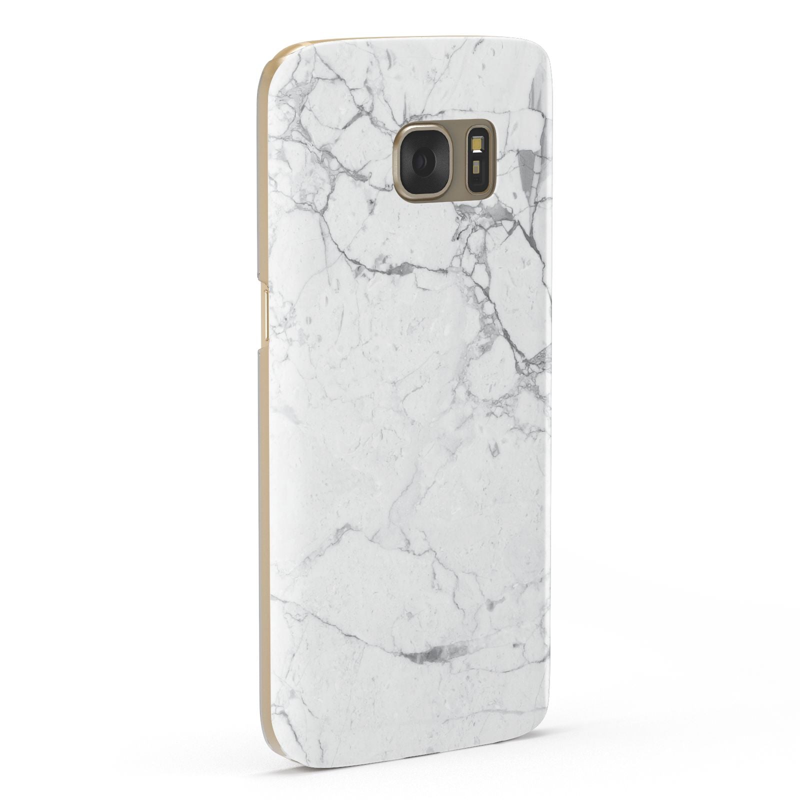 Faux Marble Effect Grey White Samsung Galaxy Case Fourty Five Degrees