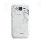 Faux Marble Effect Grey White Samsung Galaxy J5 Case