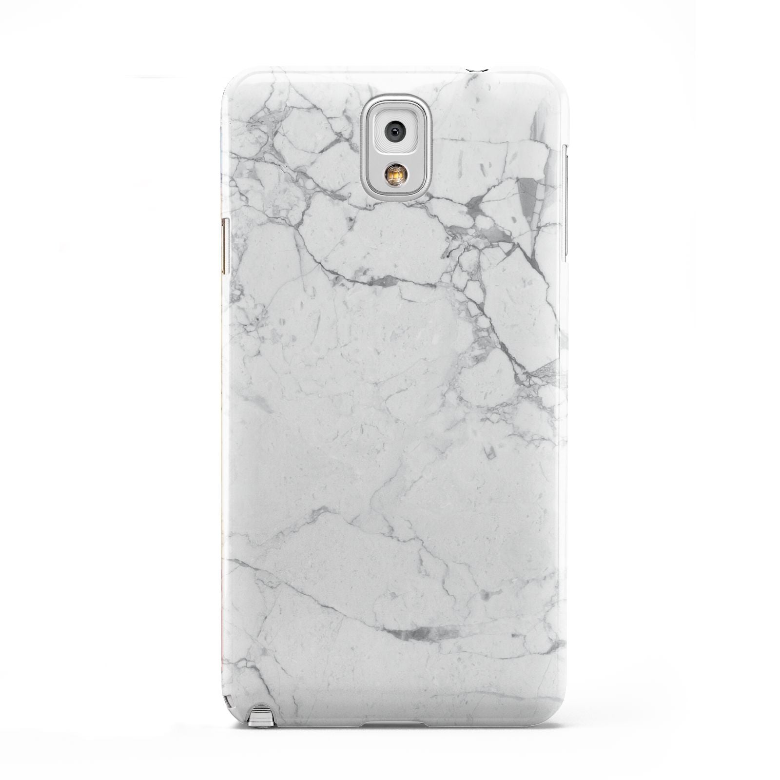 Faux Marble Effect Grey White Samsung Galaxy Note 3 Case