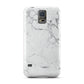 Faux Marble Effect Grey White Samsung Galaxy S5 Case