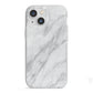 Faux Marble Effect Italian iPhone 13 Mini TPU Impact Case with White Edges