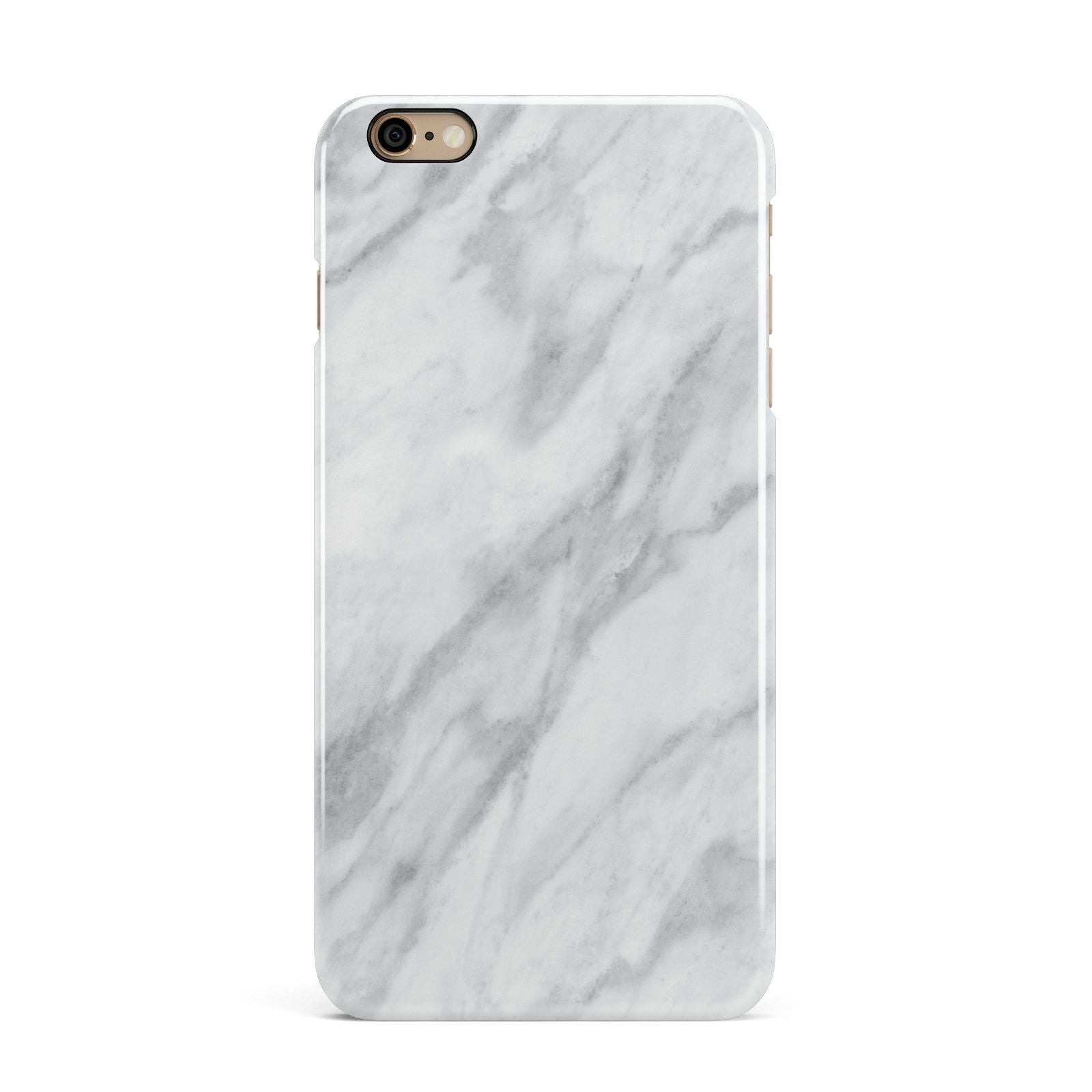 Faux Marble Effect Italian iPhone 6 Plus 3D Snap Case on Gold Phone