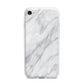 Faux Marble Effect Italian iPhone 7 Bumper Case on Silver iPhone