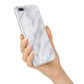 Faux Marble Effect Italian iPhone 7 Plus Bumper Case on Silver iPhone Alternative Image