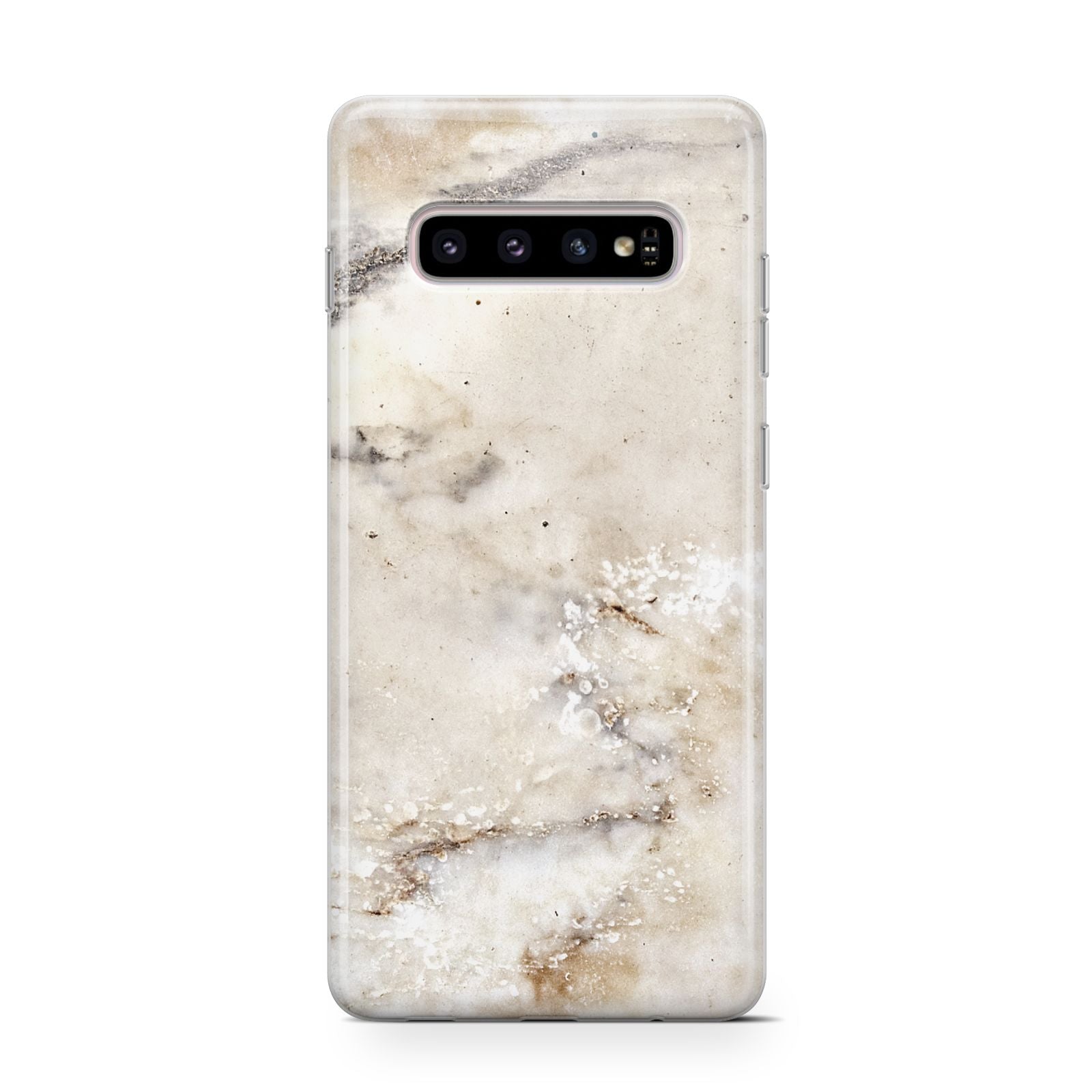 Faux Marble Effect Print Samsung Galaxy S10 Case