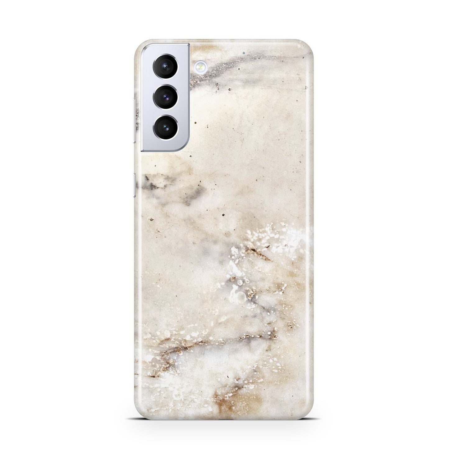 Faux Marble Effect Print Samsung S21 Plus Phone Case