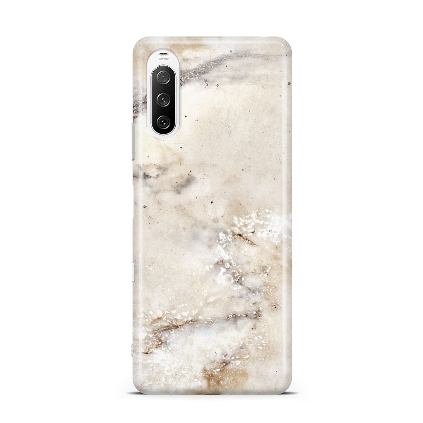 Faux Marble Effect Print Sony Xperia 10 III Case