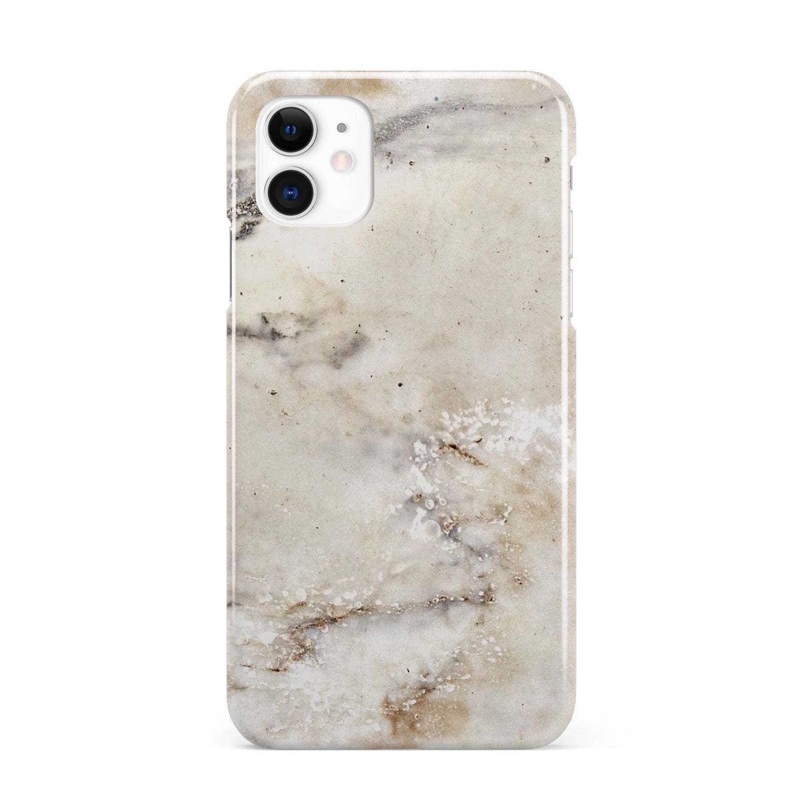 Faux Marble Effect Print iPhone 11 3D Snap Case