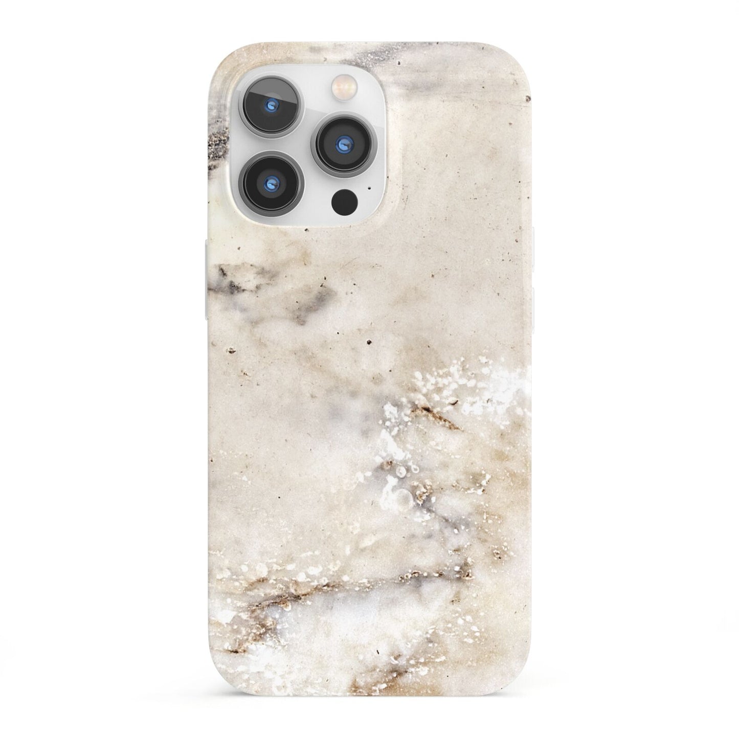 Faux Marble Effect Print iPhone 13 Pro Full Wrap 3D Snap Case