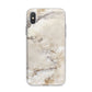 Faux Marble Effect Print iPhone X Bumper Case on Silver iPhone Alternative Image 1