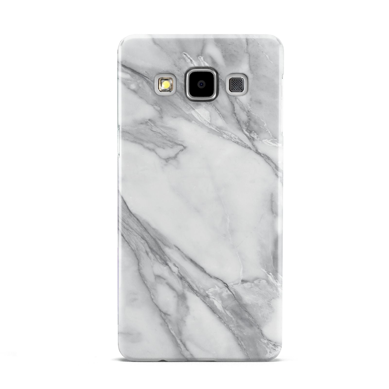 Faux Marble Effect White Grey Samsung Galaxy A5 Case