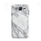 Faux Marble Effect White Grey Samsung Galaxy J5 Case