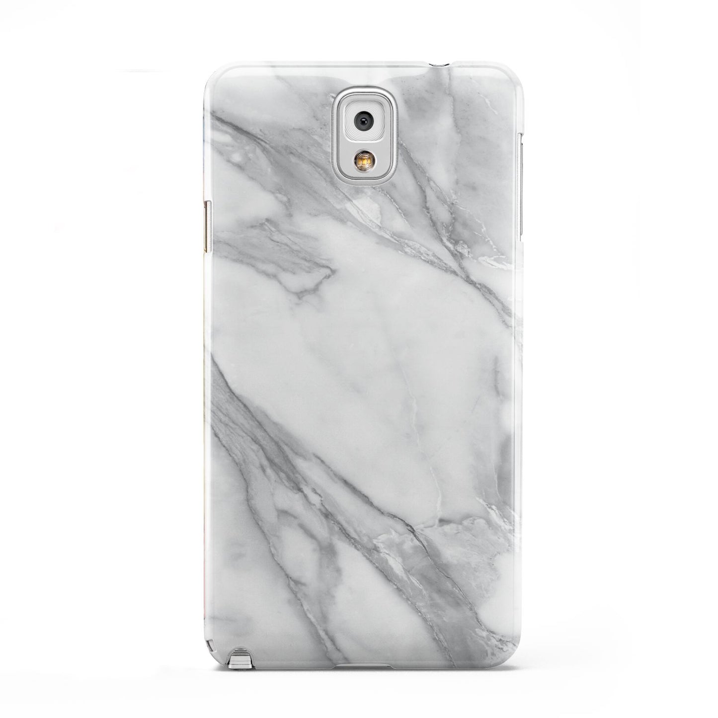 Faux Marble Effect White Grey Samsung Galaxy Note 3 Case