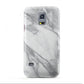 Faux Marble Effect White Grey Samsung Galaxy S5 Mini Case