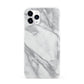Faux Marble Effect White Grey iPhone 11 Pro 3D Snap Case