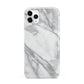 Faux Marble Effect White Grey iPhone 11 Pro Max 3D Tough Case