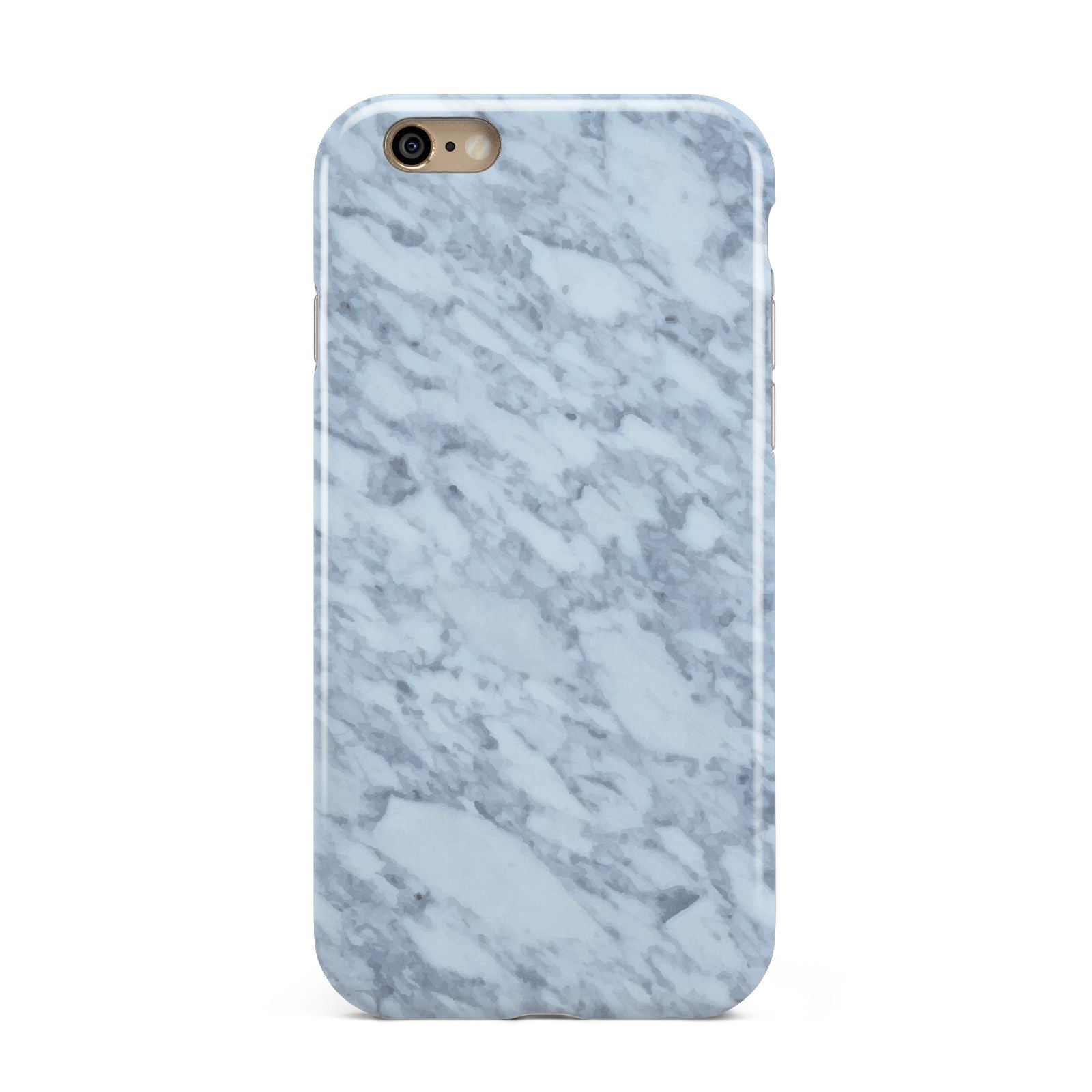 Faux Marble Grey 2 Apple iPhone 6 3D Tough Case