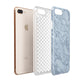Faux Marble Grey 2 Apple iPhone 7 8 Plus 3D Tough Case Expanded View