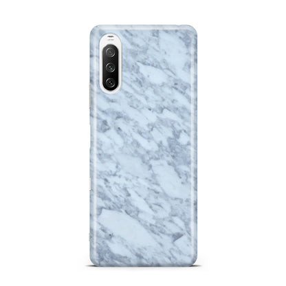 Faux Marble Grey 2 Sony Xperia 10 III Case