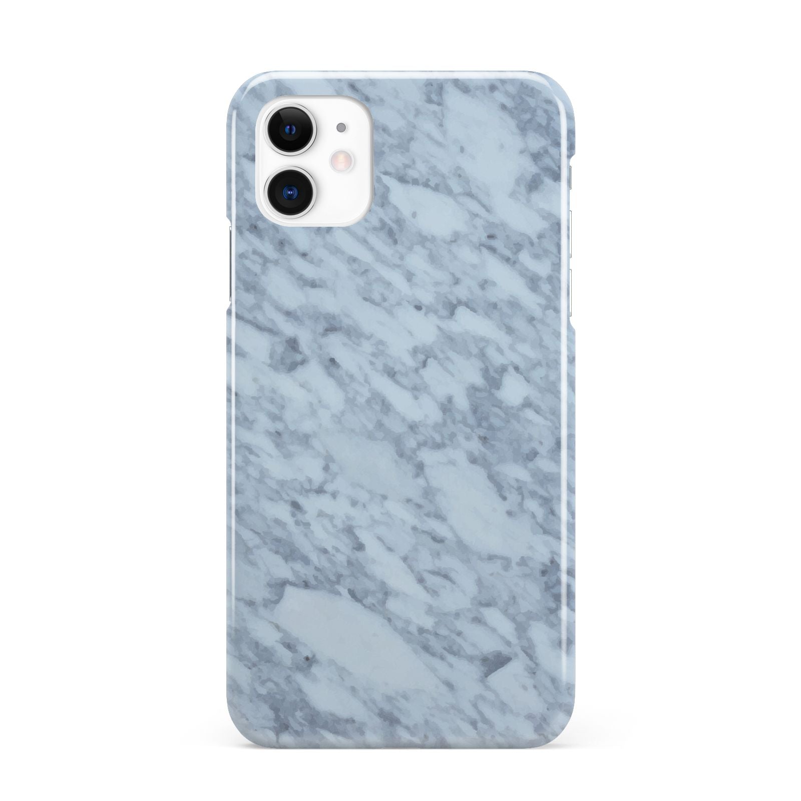 Faux Marble Grey 2 iPhone 11 3D Snap Case