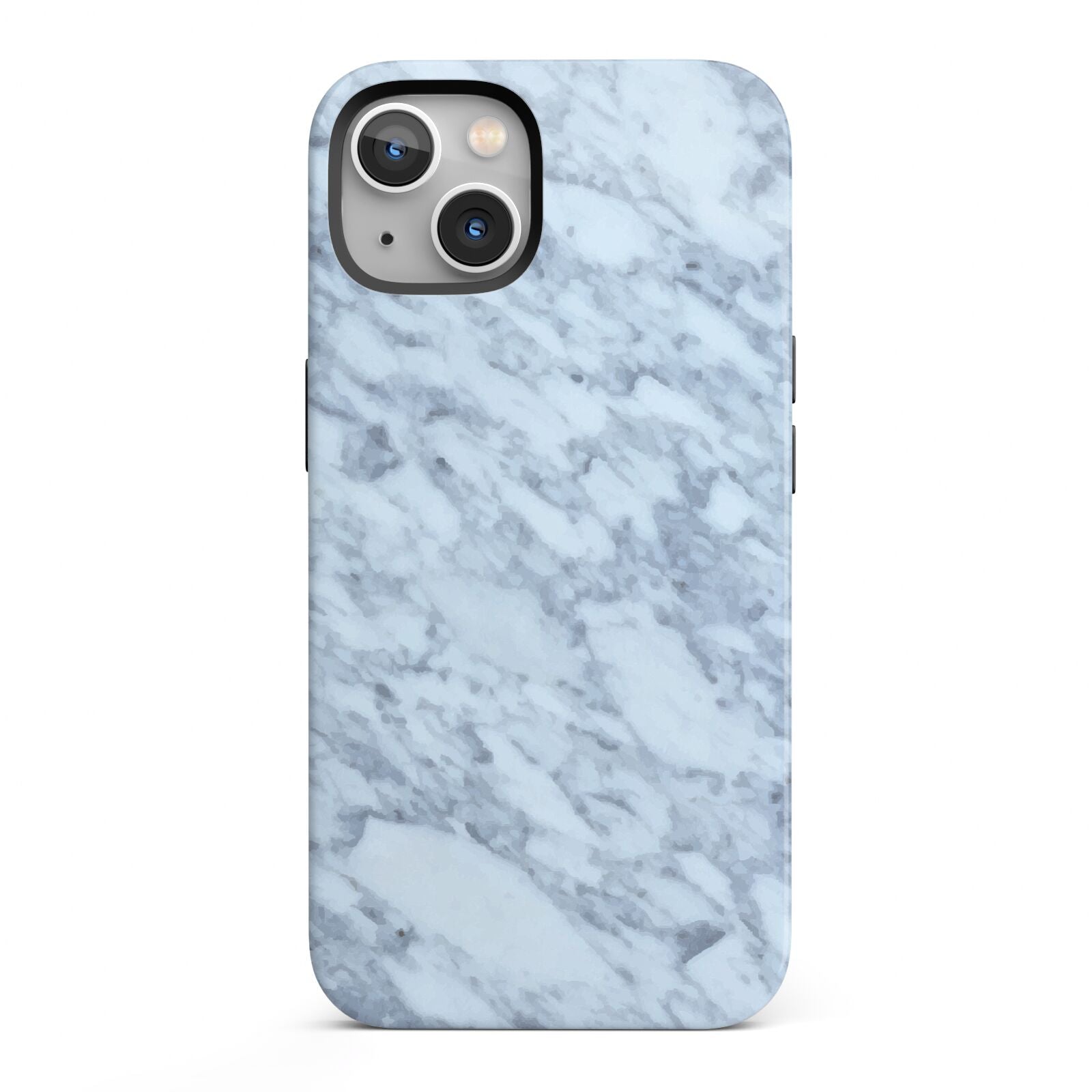 Faux Marble Grey 2 iPhone 13 Full Wrap 3D Tough Case
